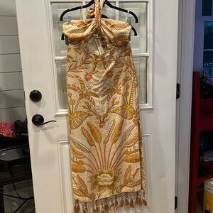Farm Rio jungle chicken sandwich midi dress size medium